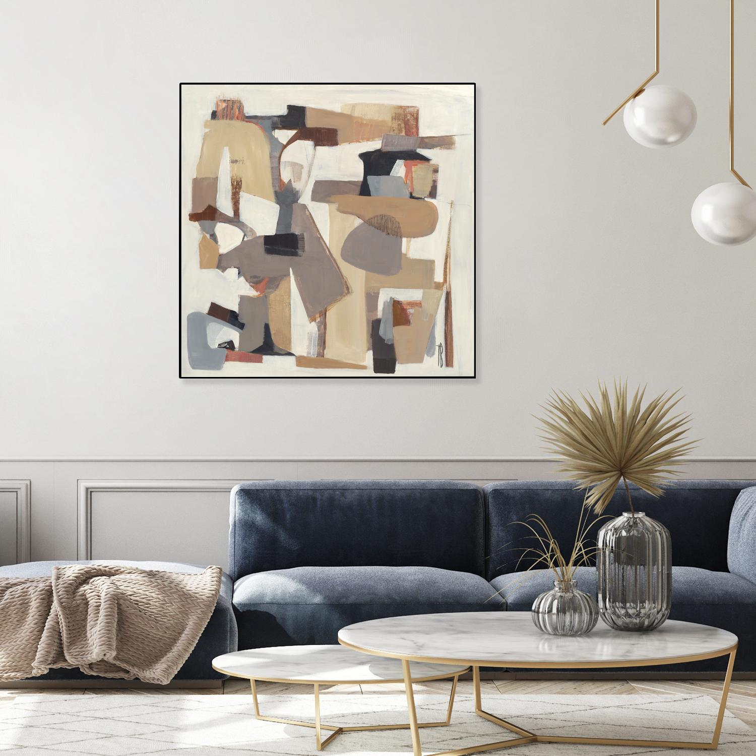 Neutrality by Terri Burris on GIANT ART - browns abstract