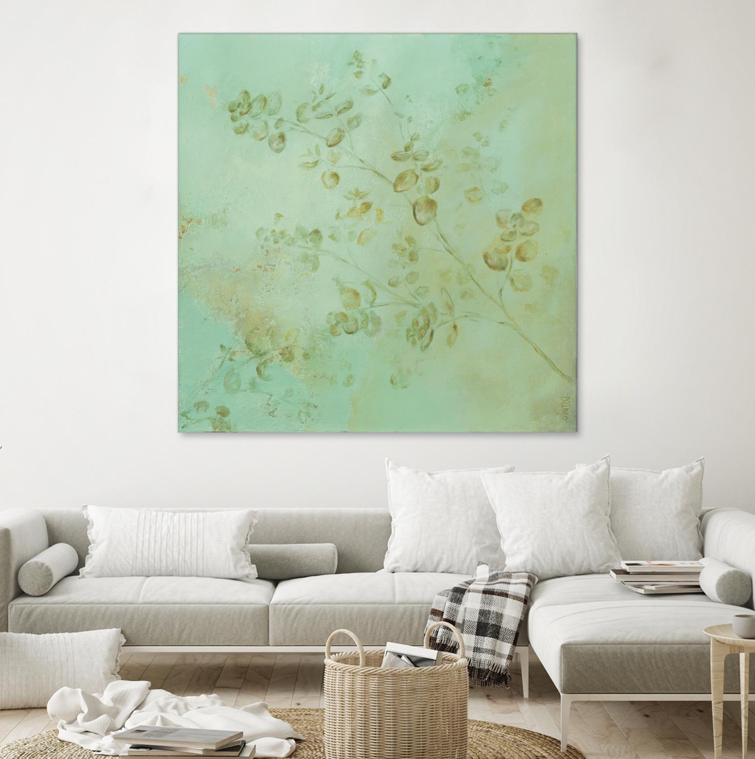 Soft Eucaluptus I by Dina D'Argo on GIANT ART - greens greenery