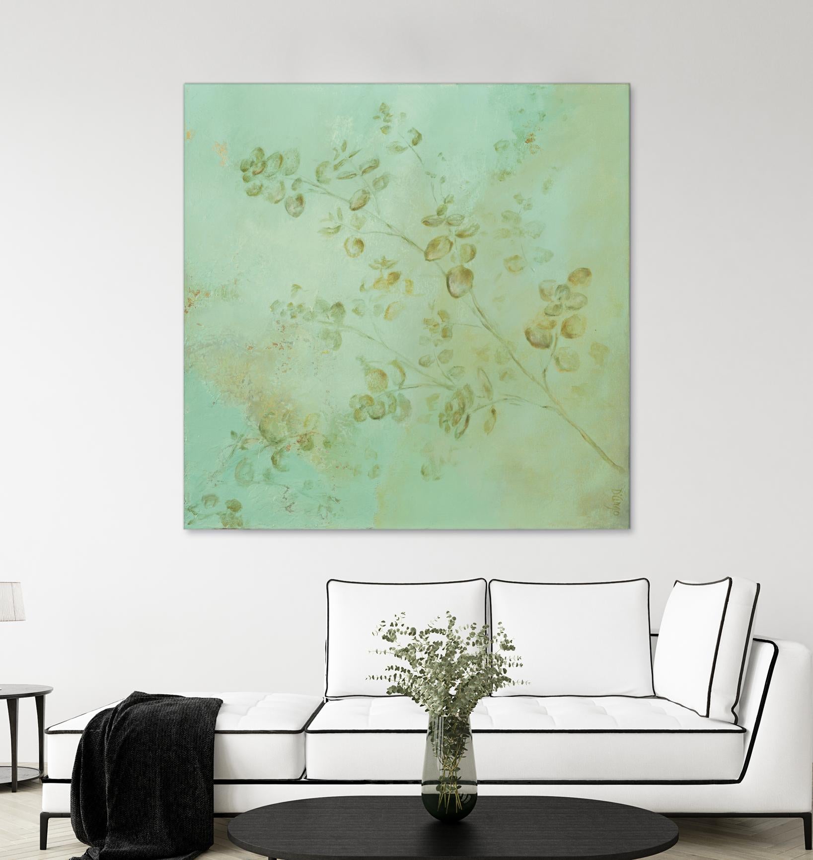 Soft Eucaluptus I by Dina D'Argo on GIANT ART - greens greenery