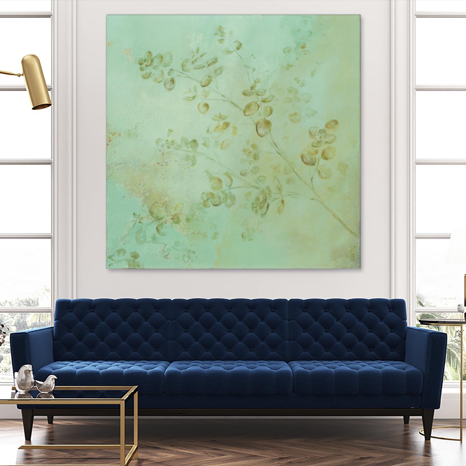 Soft Eucaluptus I by Dina D'Argo on GIANT ART - greens greenery