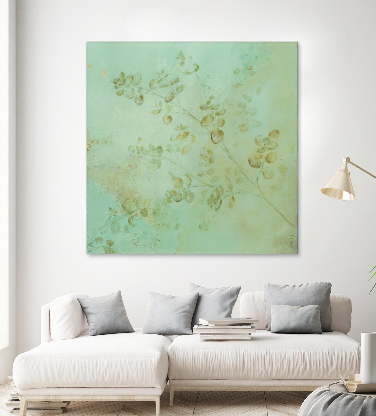 Soft Eucaluptus I by Dina D'Argo on GIANT ART - greens greenery