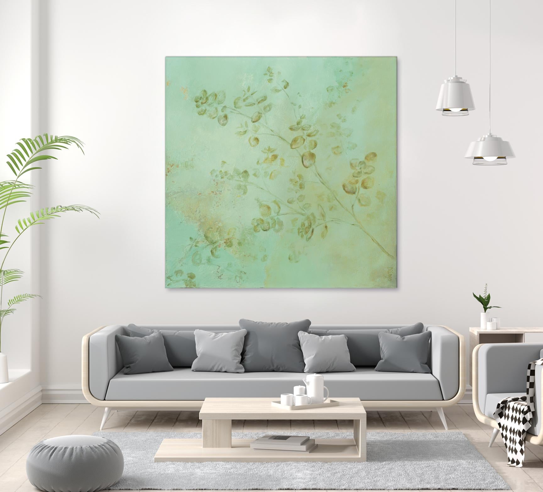 Soft Eucaluptus I by Dina D'Argo on GIANT ART - greens greenery