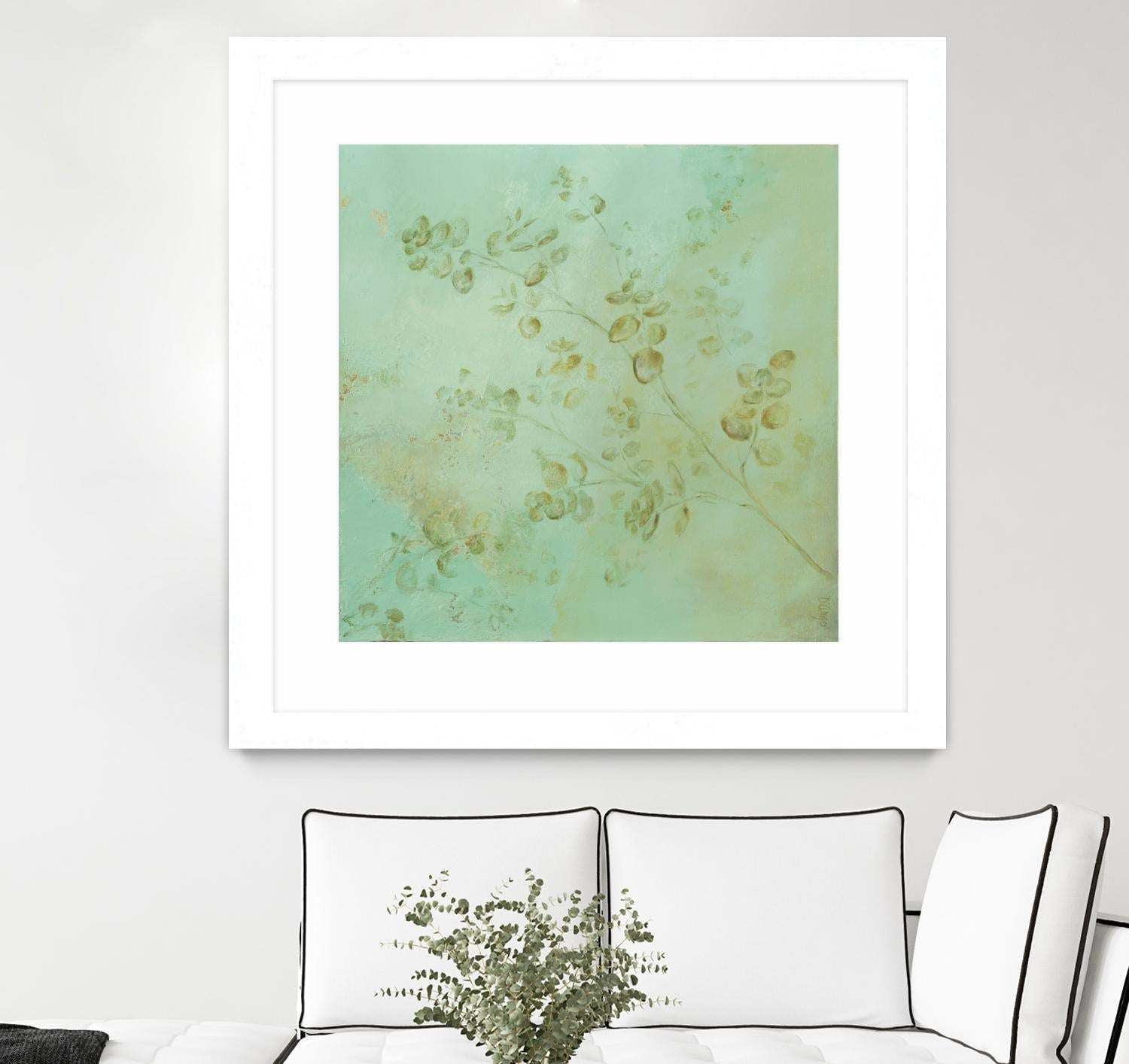 Soft Eucaluptus I by Dina D'Argo on GIANT ART - greens greenery