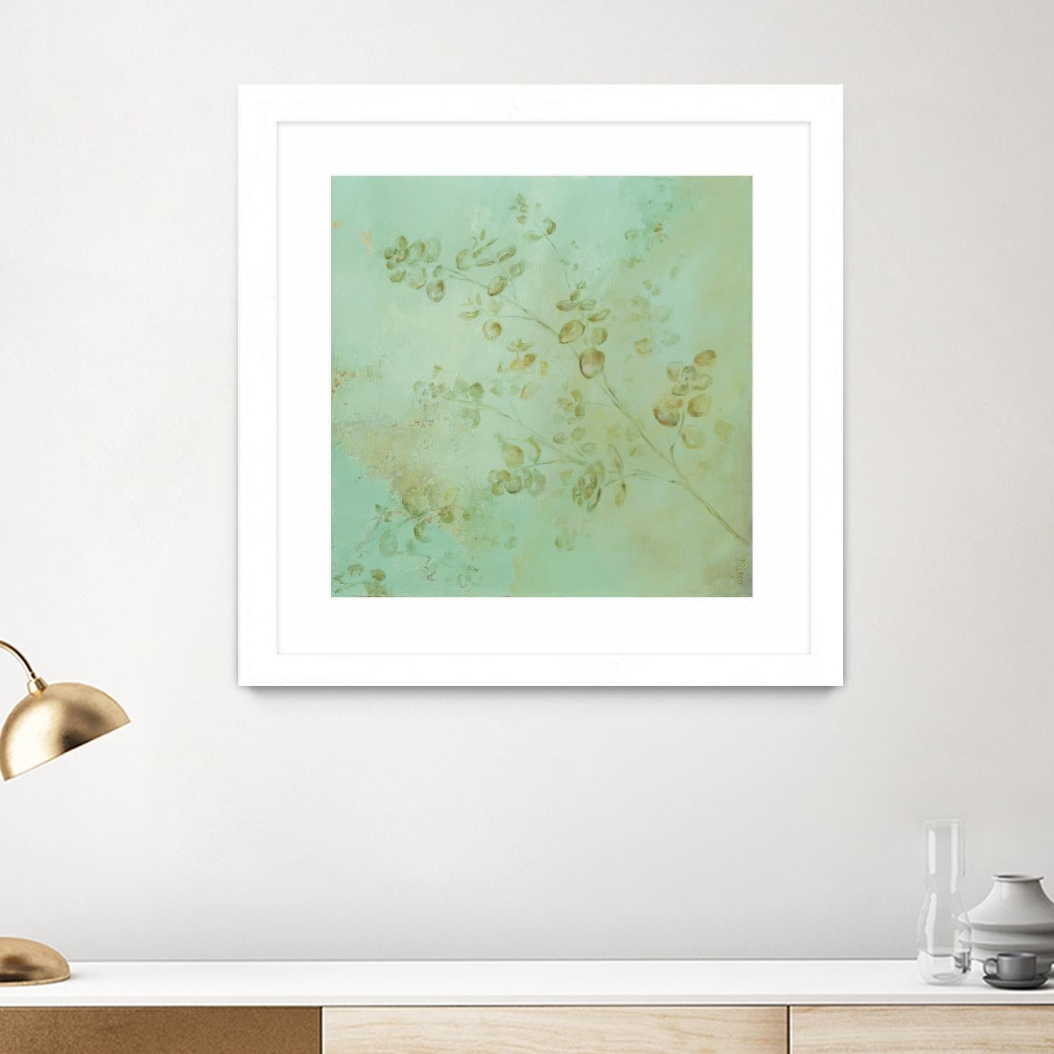 Soft Eucaluptus I by Dina D'Argo on GIANT ART - greens greenery