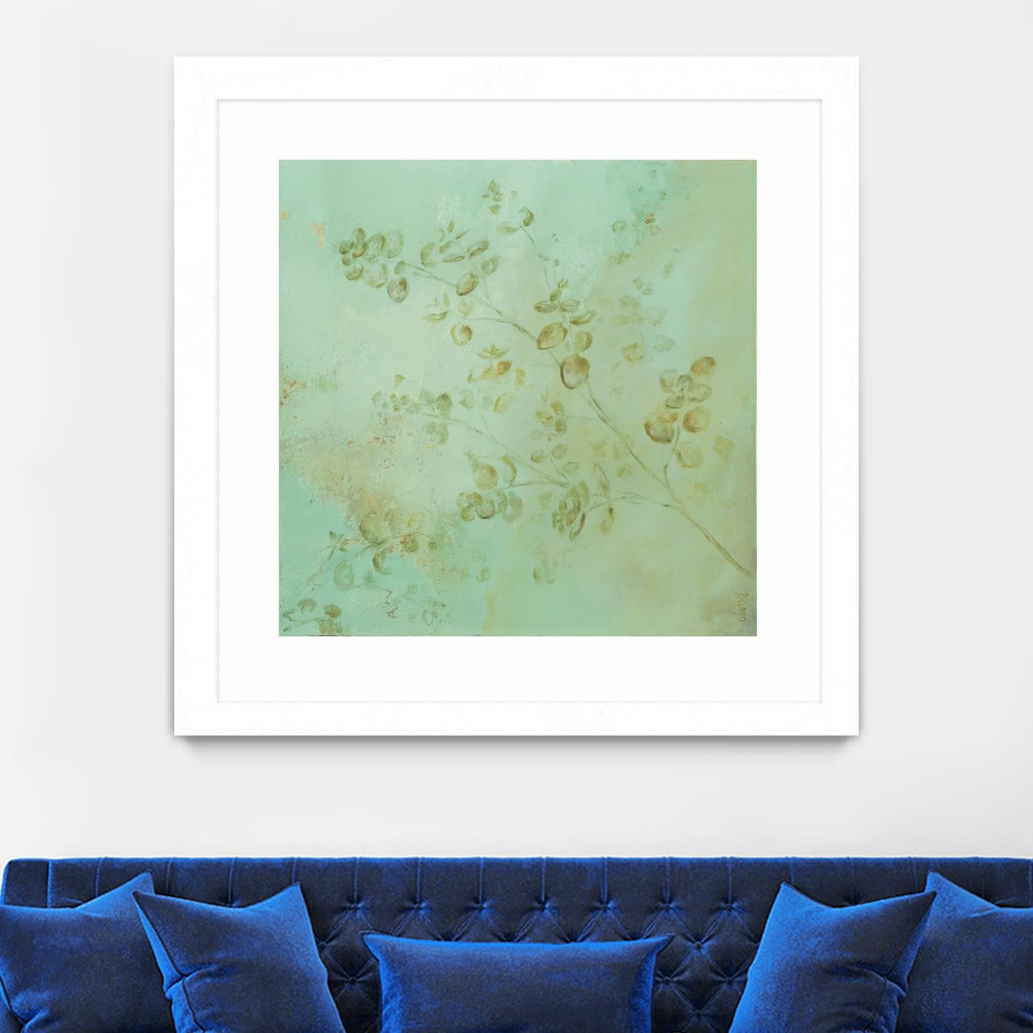 Soft Eucaluptus I by Dina D'Argo on GIANT ART - greens greenery