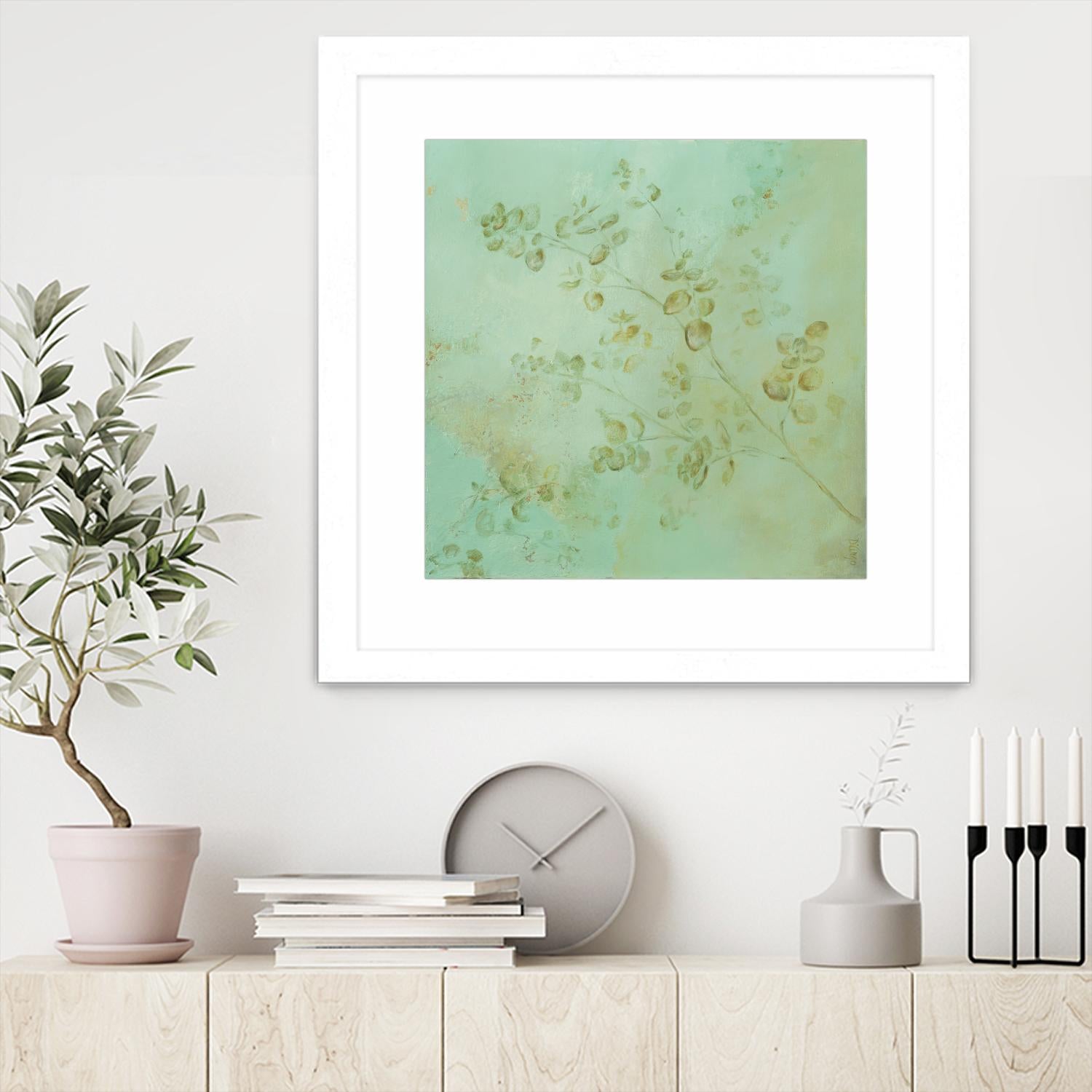 Soft Eucaluptus I by Dina D'Argo on GIANT ART - greens greenery