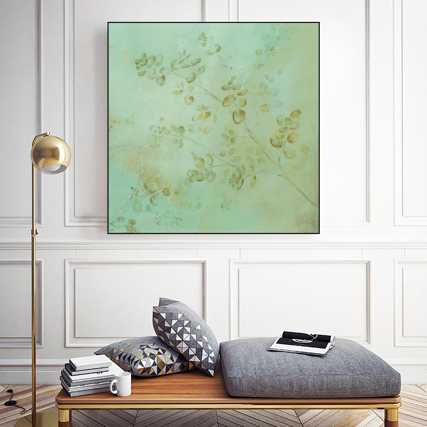 Soft Eucaluptus I by Dina D'Argo on GIANT ART - greens greenery