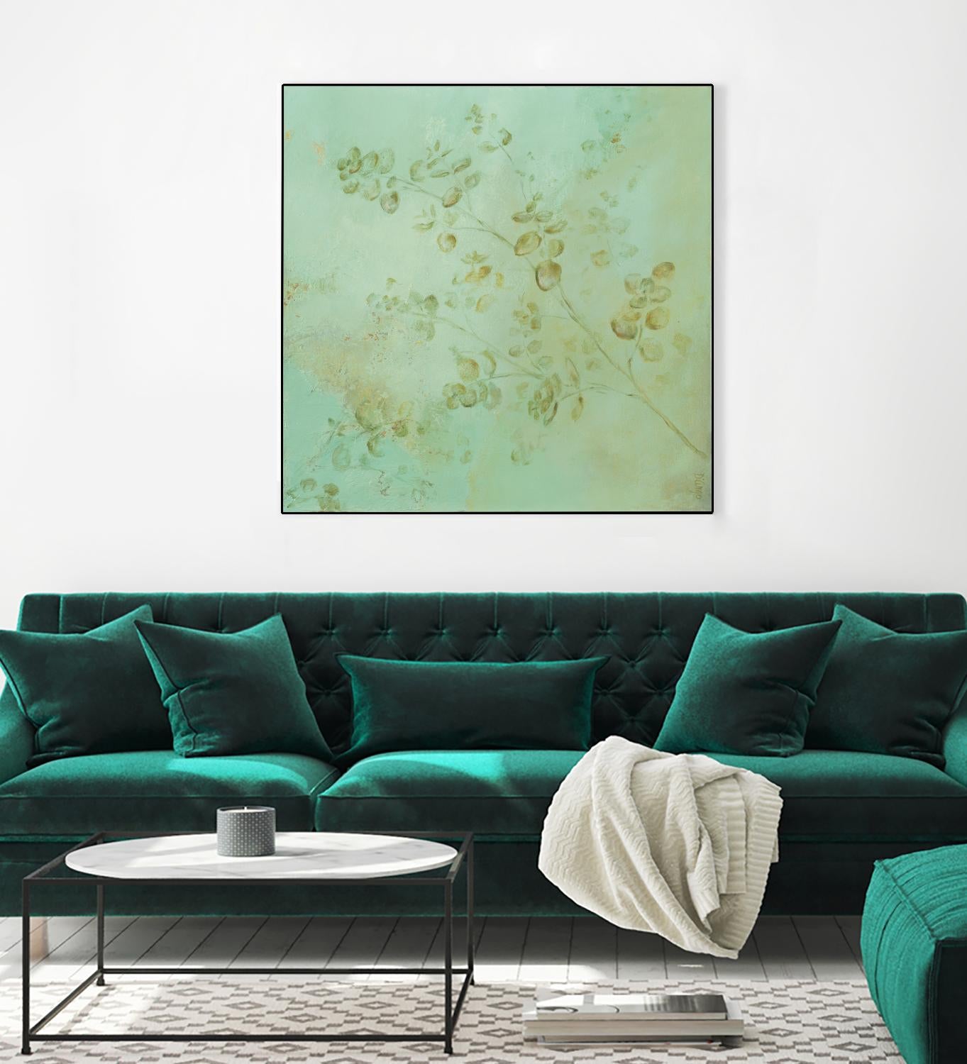 Soft Eucaluptus I by Dina D'Argo on GIANT ART - greens greenery