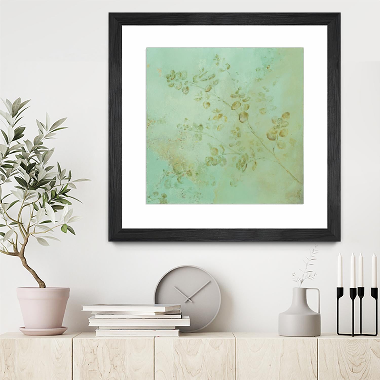 Soft Eucaluptus I by Dina D'Argo on GIANT ART - greens greenery