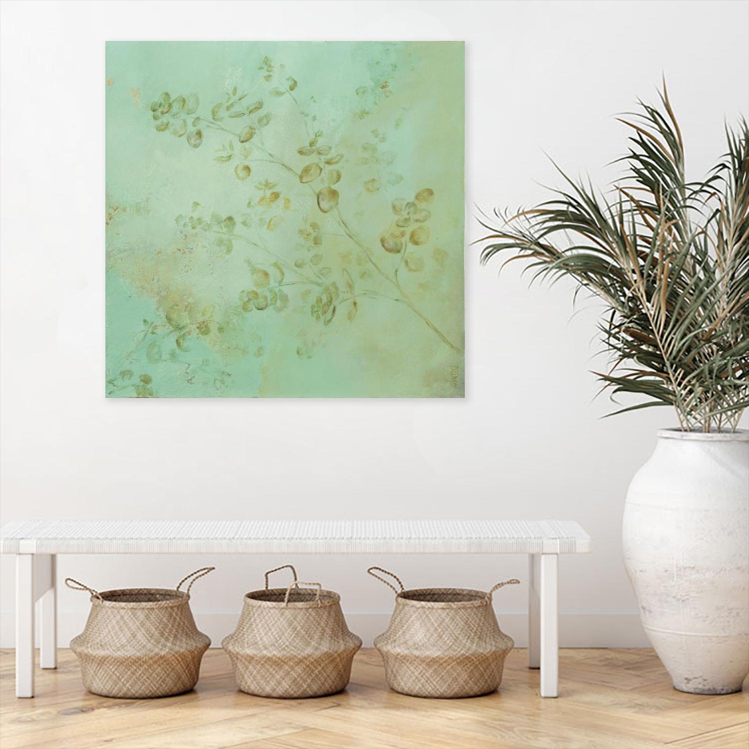 Soft Eucaluptus I by Dina D'Argo on GIANT ART - greens greenery