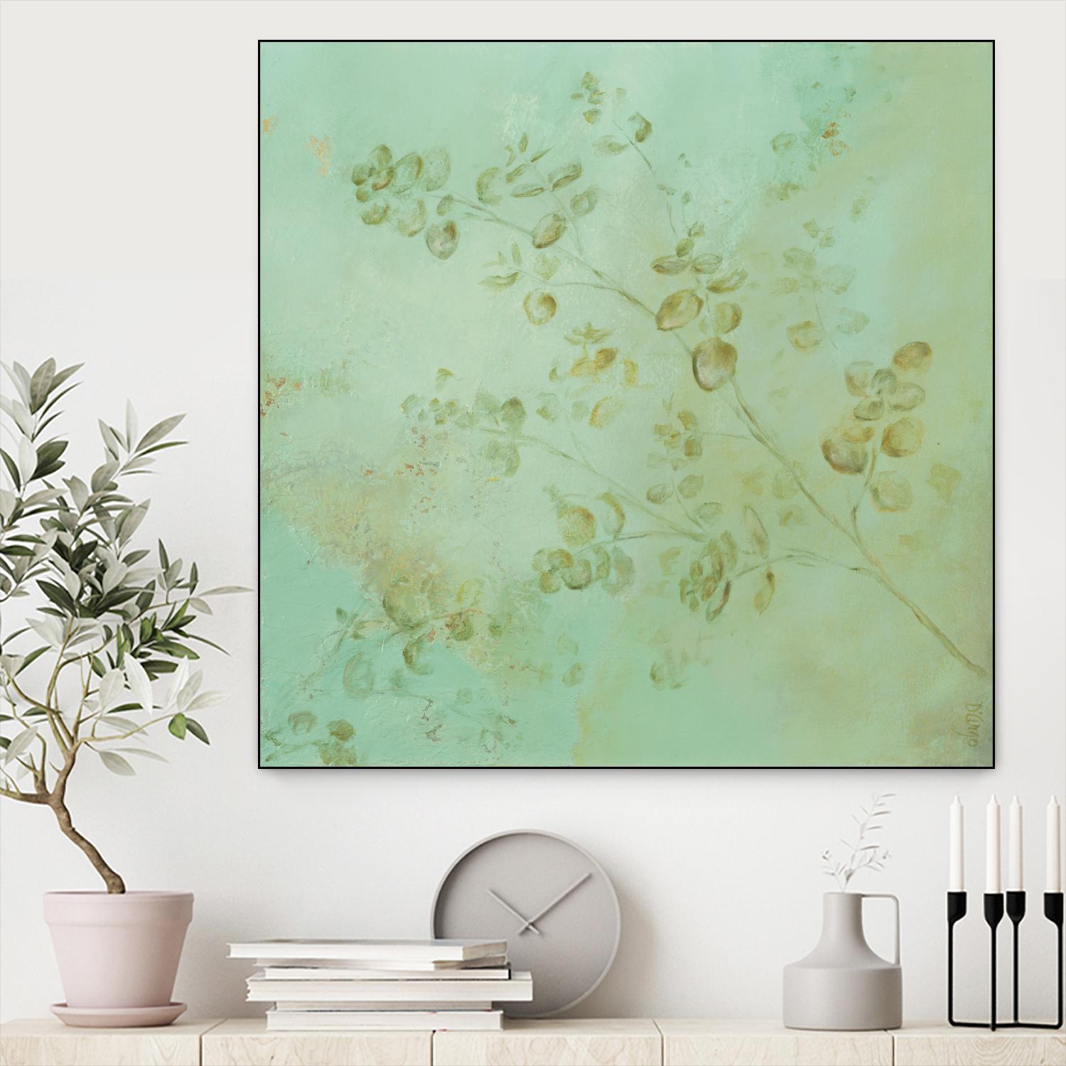 Soft Eucaluptus I by Dina D'Argo on GIANT ART - greens greenery