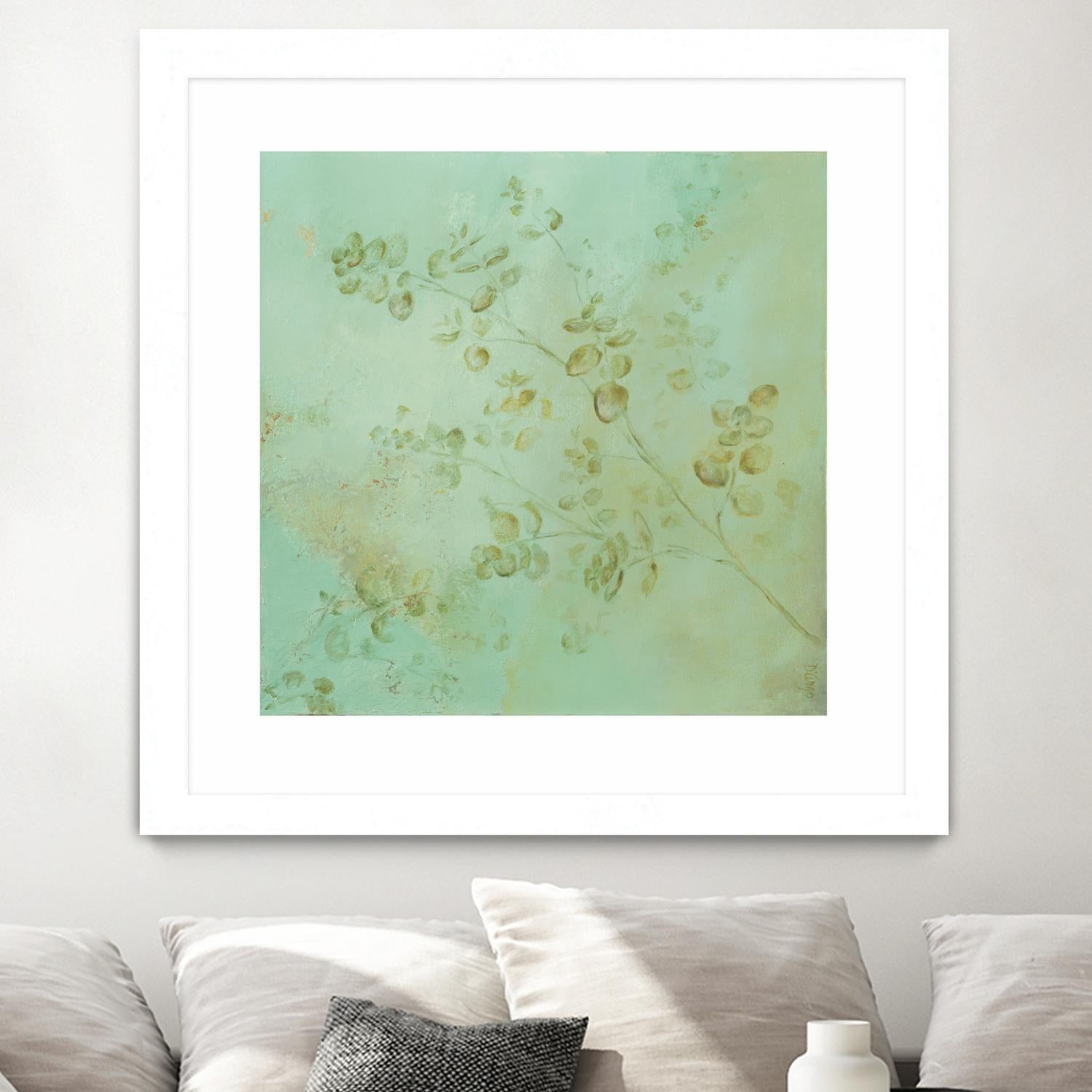 Soft Eucaluptus I by Dina D'Argo on GIANT ART - greens greenery