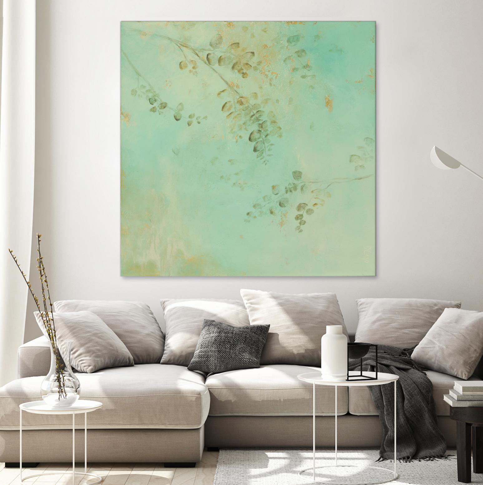 Soft Eucaluptus II by Dina D'Argo on GIANT ART - greens greenery