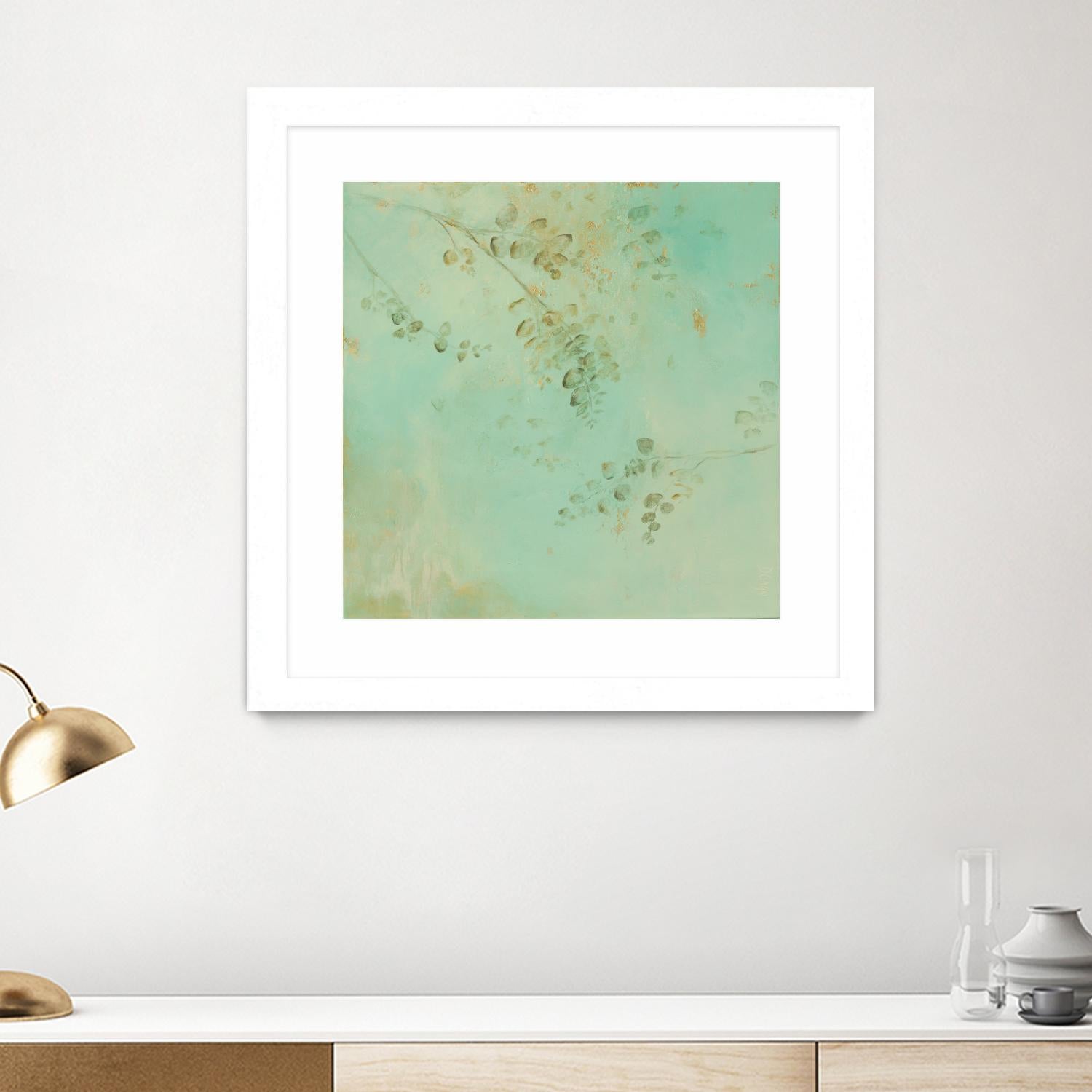 Soft Eucaluptus II by Dina D'Argo on GIANT ART - greens greenery