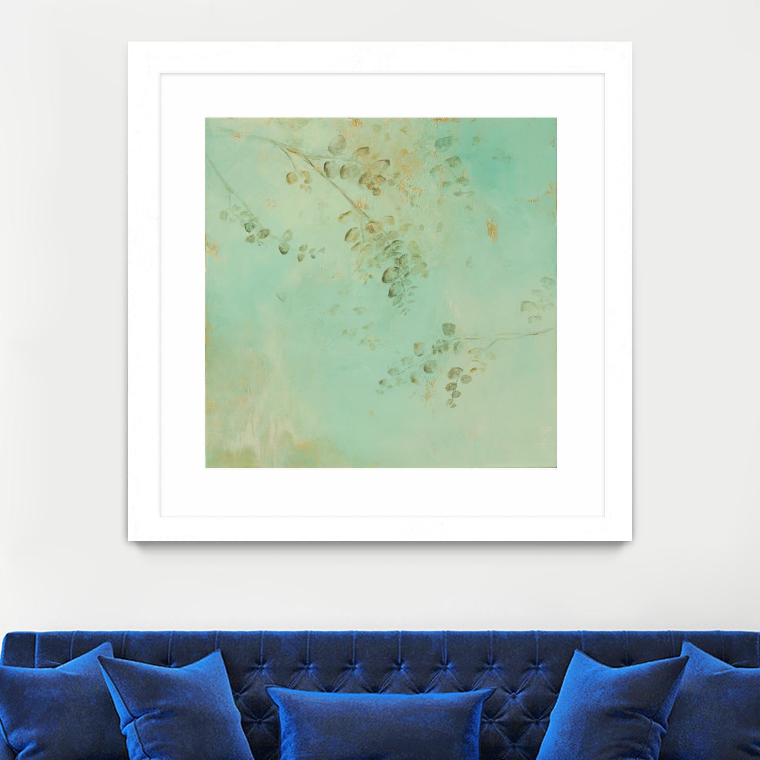 Soft Eucaluptus II by Dina D'Argo on GIANT ART - greens greenery