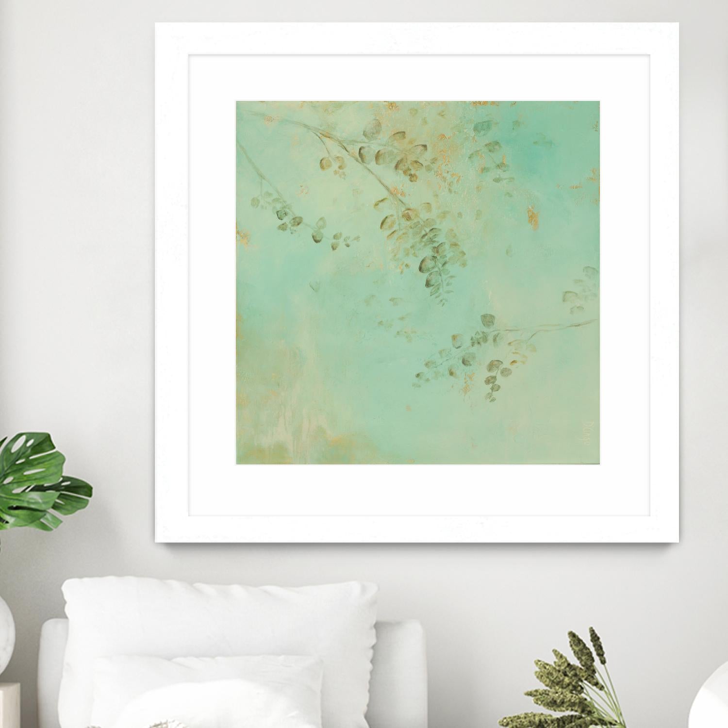 Soft Eucaluptus II by Dina D'Argo on GIANT ART - greens greenery