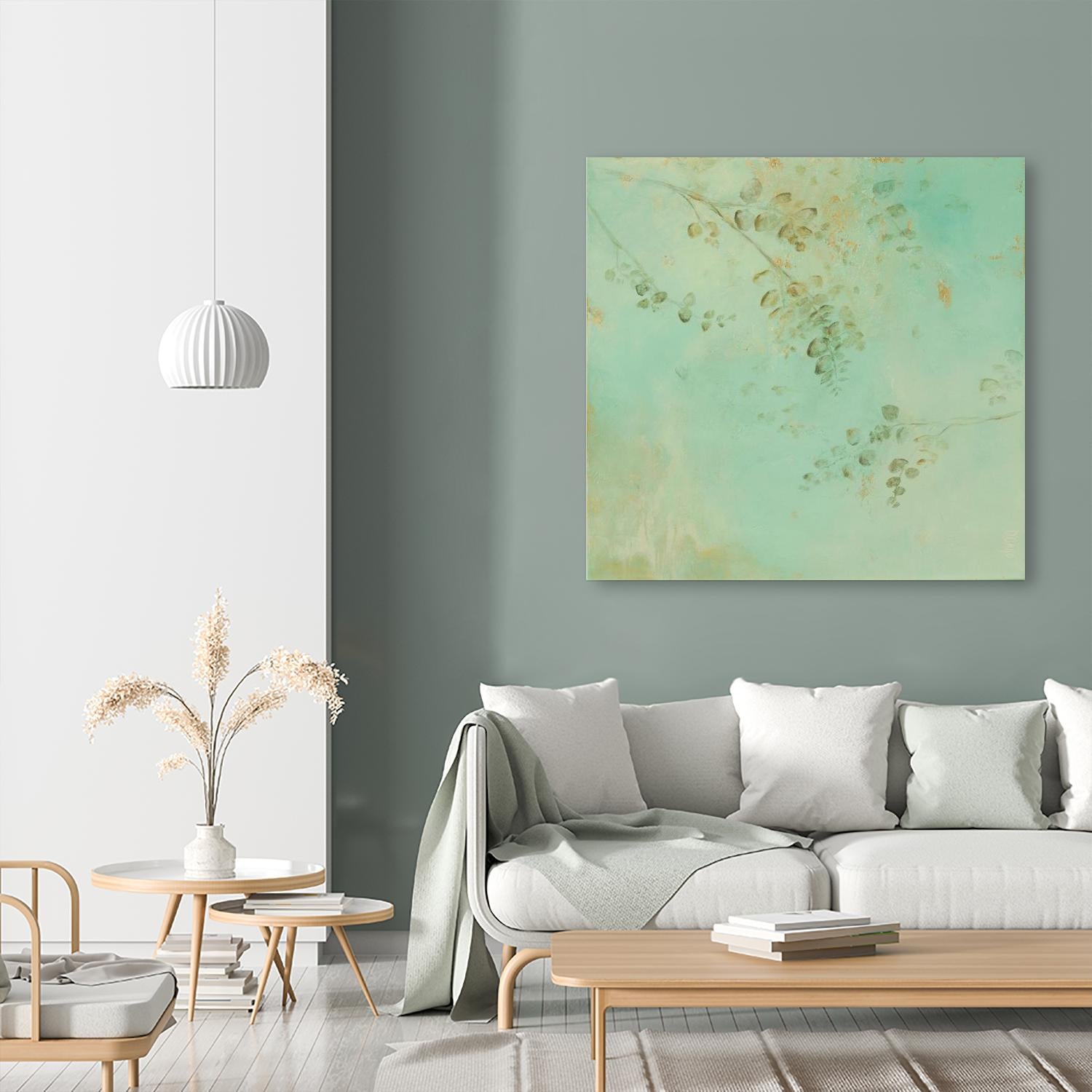 Soft Eucaluptus II by Dina D'Argo on GIANT ART - greens greenery