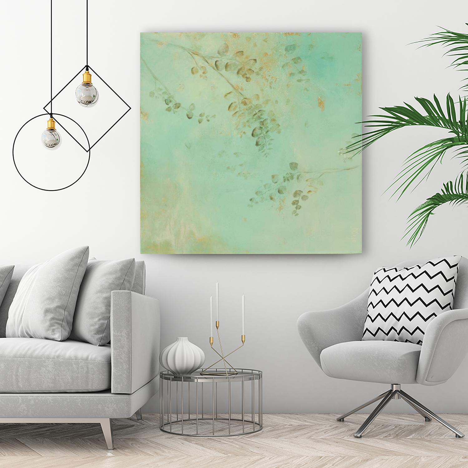 Soft Eucaluptus II by Dina D'Argo on GIANT ART - greens greenery