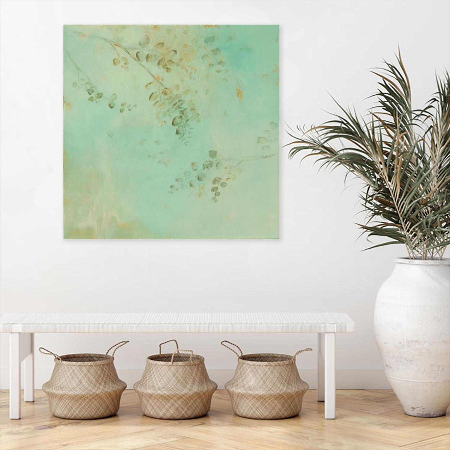 Soft Eucaluptus II by Dina D'Argo on GIANT ART - greens greenery