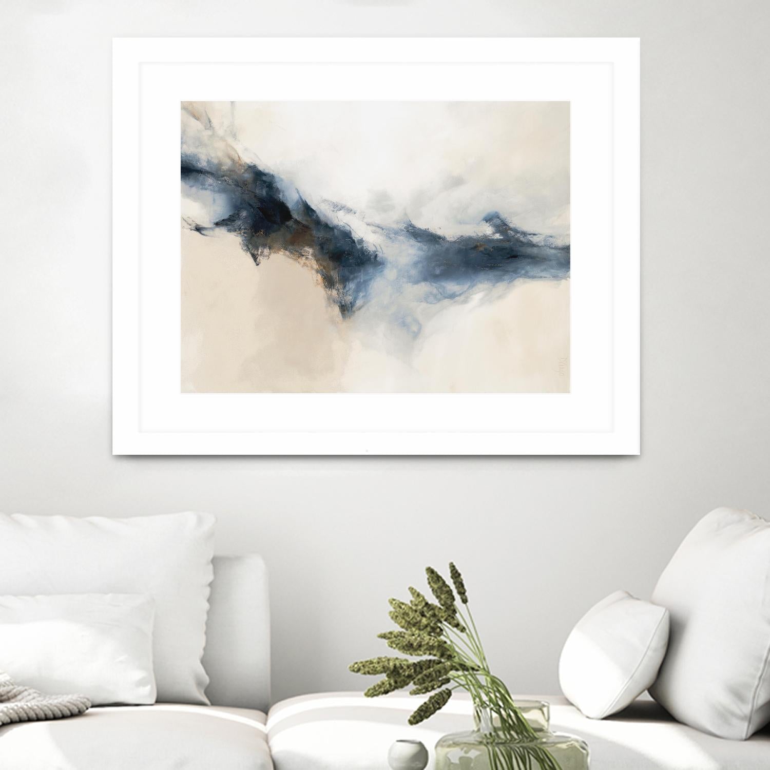 TERRA NOVA by DINA DARGO on GIANT ART - gray abstract abstract