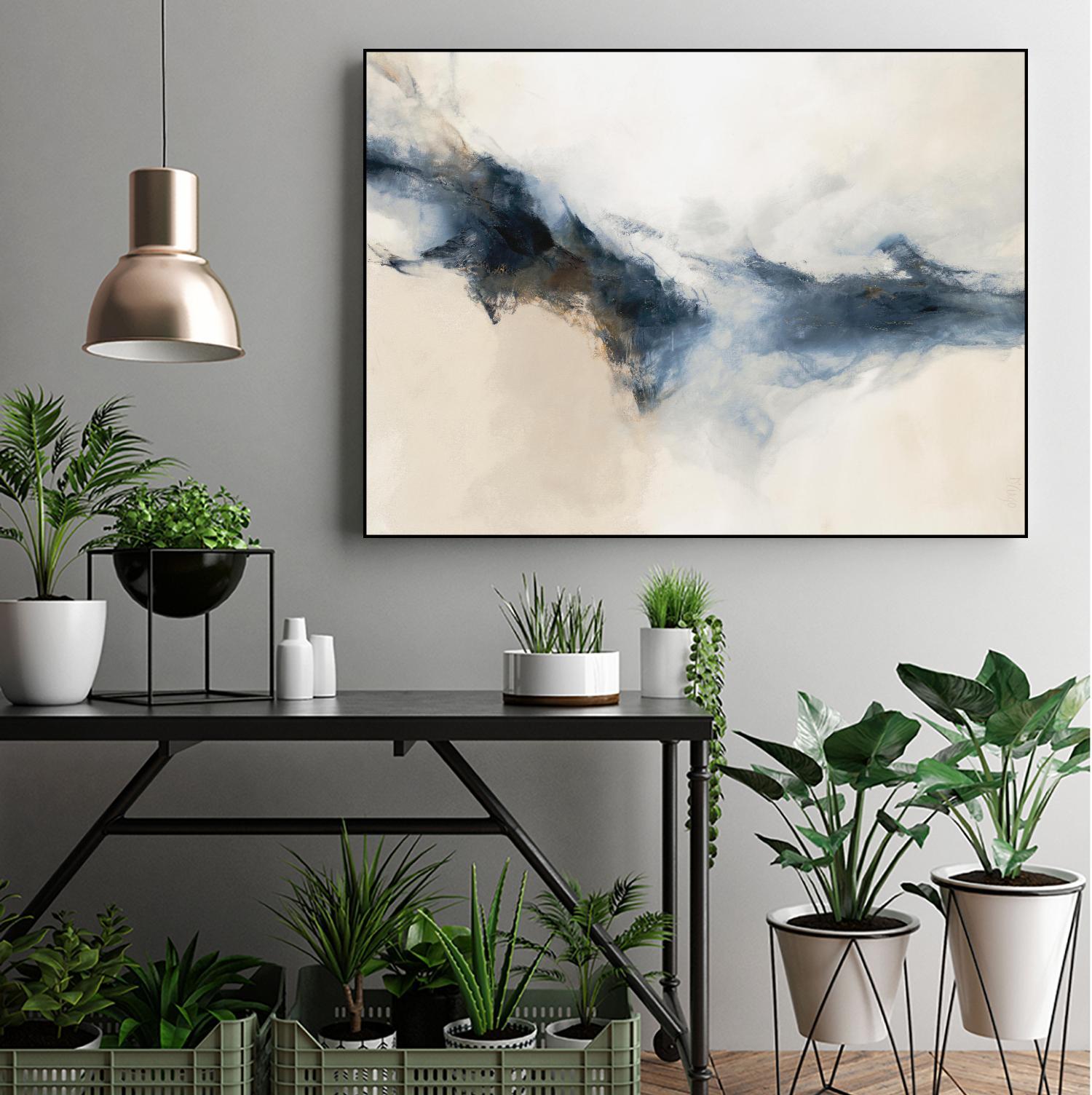 TERRA NOVA by DINA DARGO on GIANT ART - gray abstract abstract