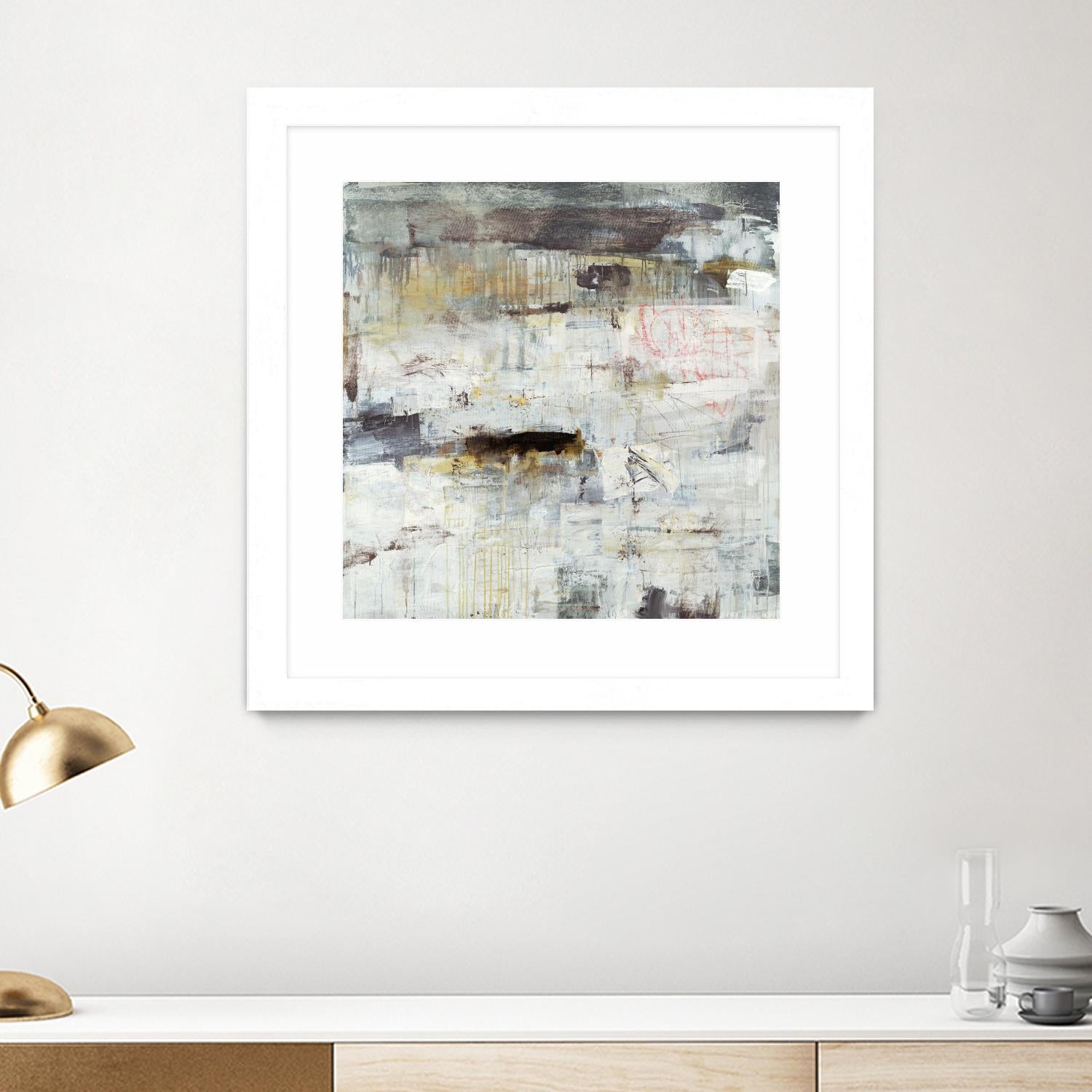 MEMORIES ALWAYS FADE by BRENT FOREMAN on GIANT ART - black abstract abstract