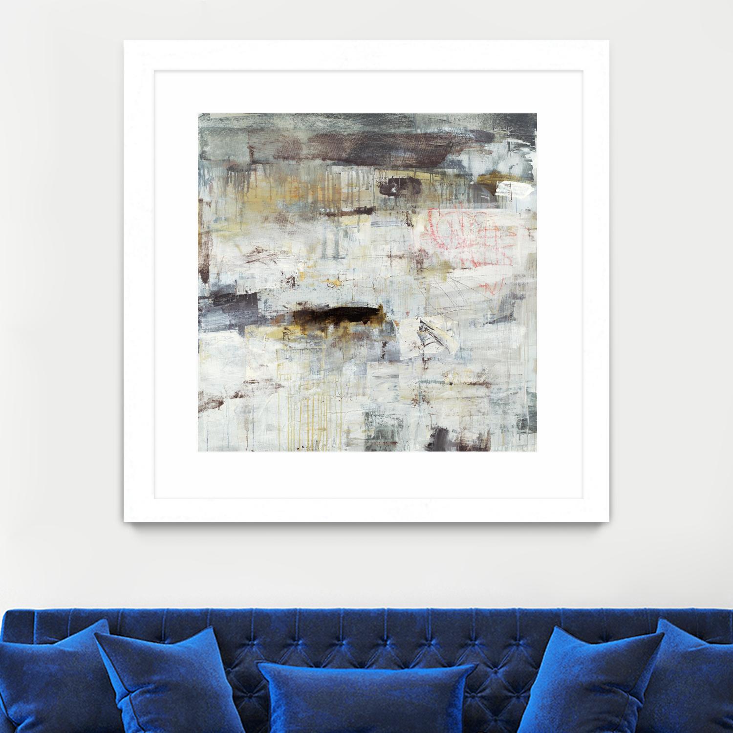MEMORIES ALWAYS FADE by BRENT FOREMAN on GIANT ART - black abstract abstract