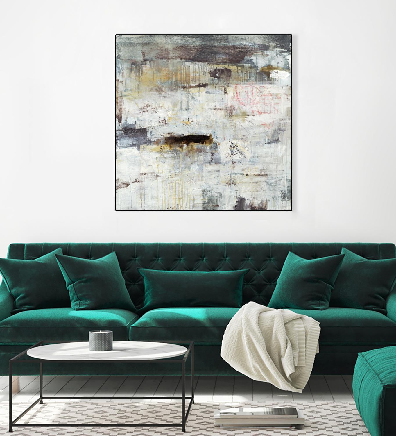 MEMORIES ALWAYS FADE by BRENT FOREMAN on GIANT ART - black abstract abstract