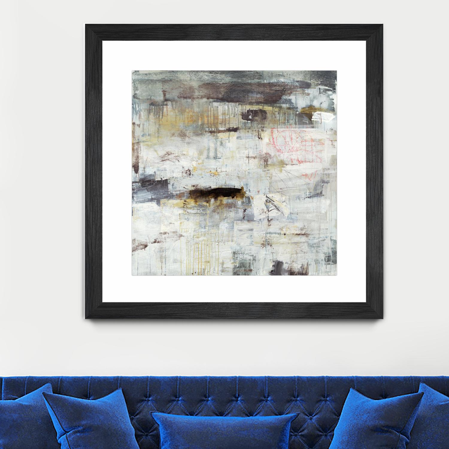 MEMORIES ALWAYS FADE by BRENT FOREMAN on GIANT ART - black abstract abstract