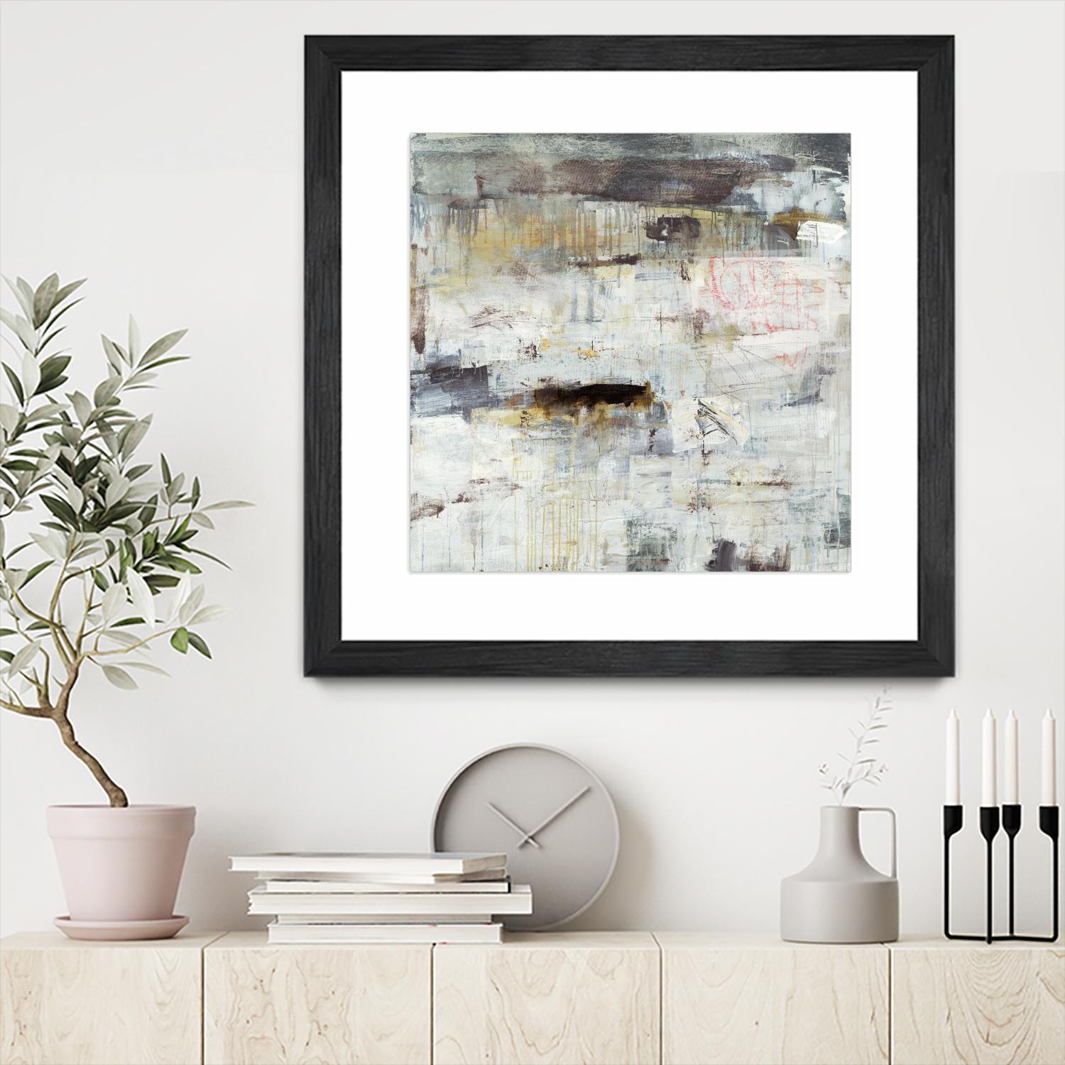 MEMORIES ALWAYS FADE by BRENT FOREMAN on GIANT ART - black abstract abstract