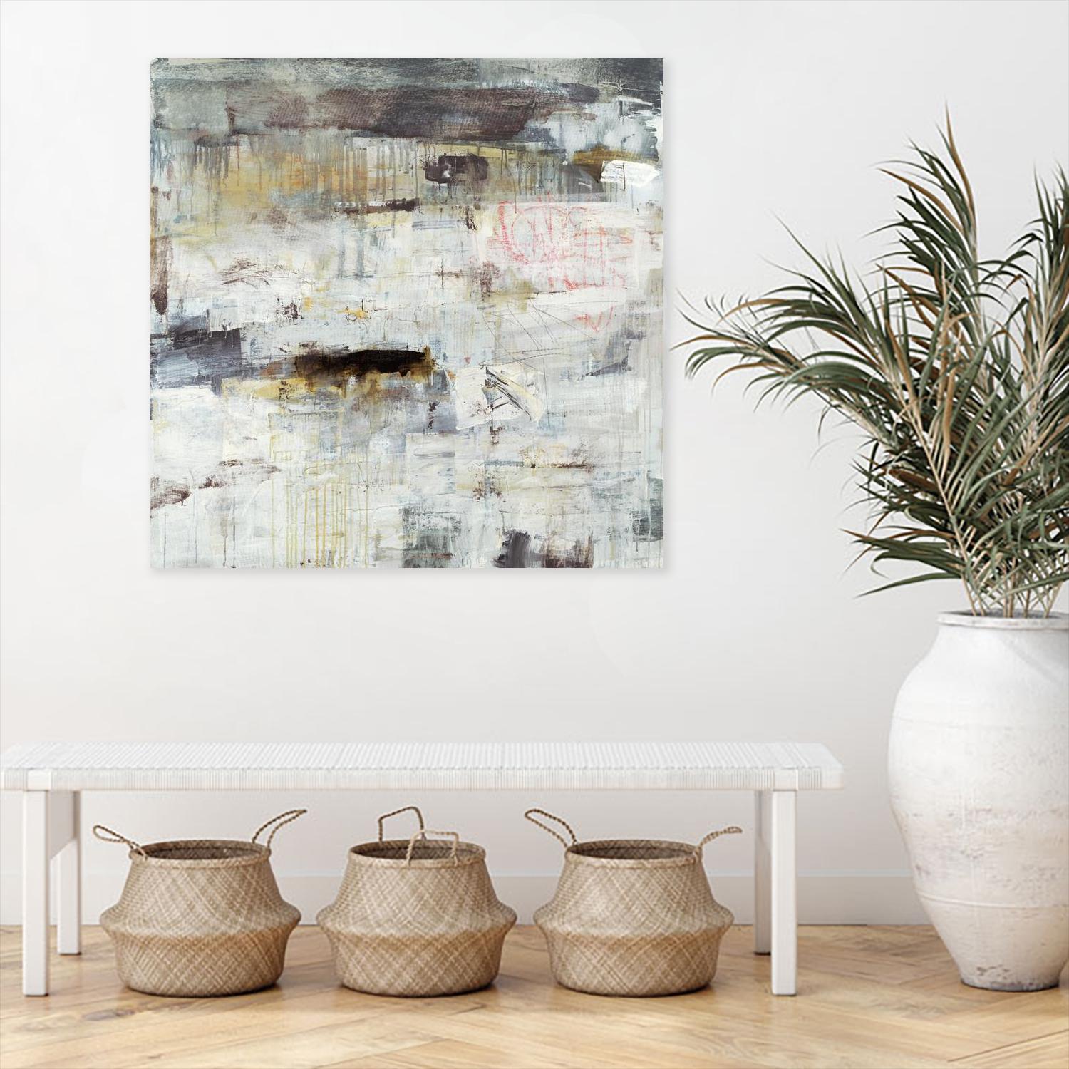 MEMORIES ALWAYS FADE by BRENT FOREMAN on GIANT ART - black abstract abstract