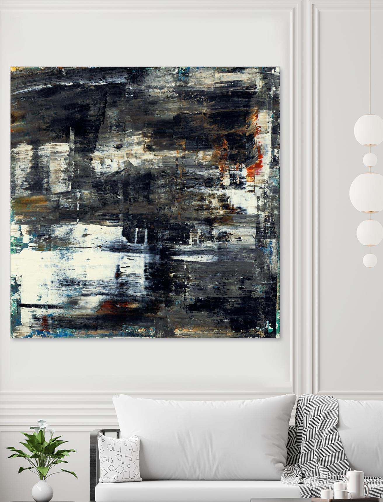 OBJEKT 515 by BRENT FOREMAN on GIANT ART - tan abstract abstract