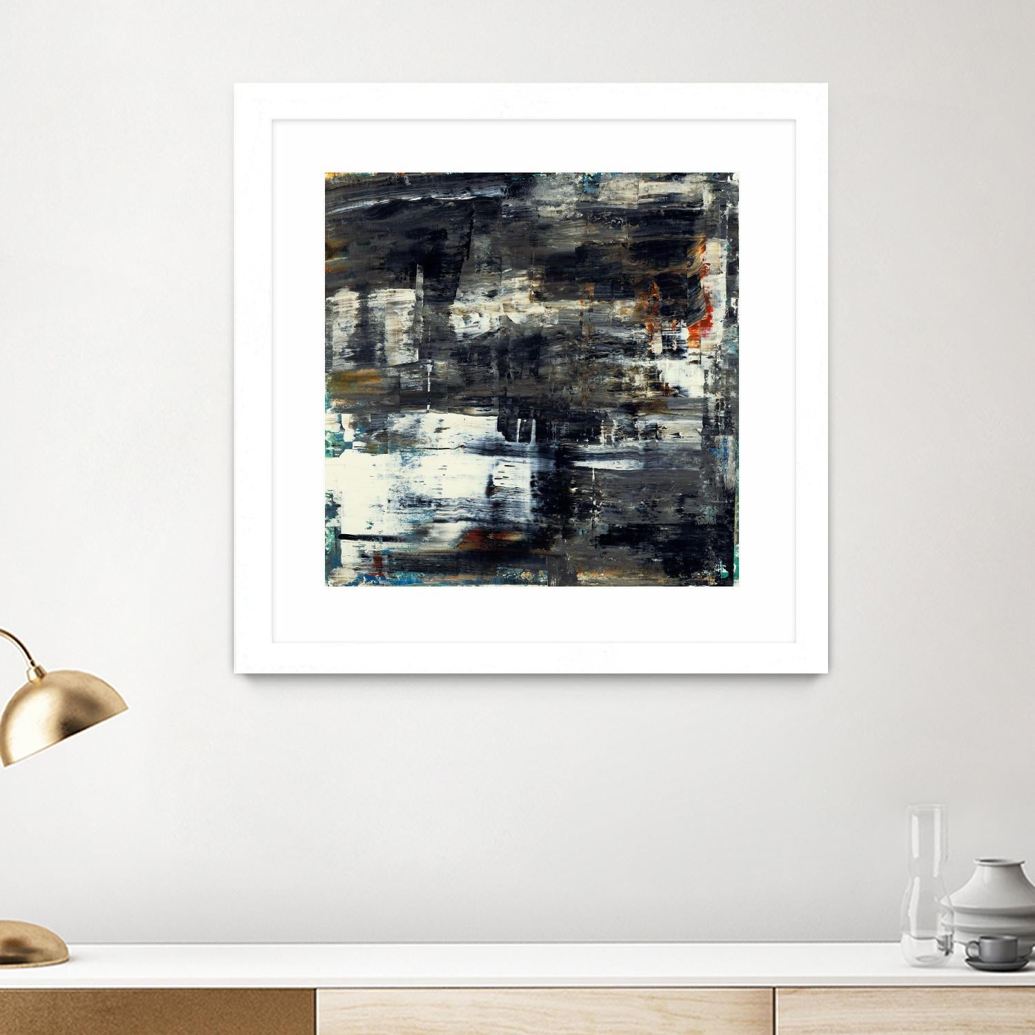 OBJEKT 515 by BRENT FOREMAN on GIANT ART - tan abstract abstract