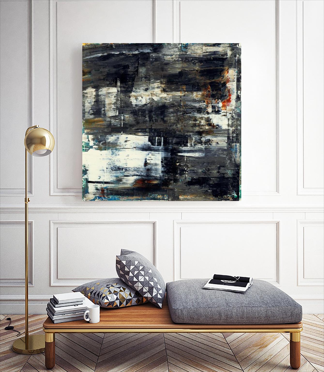 OBJEKT 515 by BRENT FOREMAN on GIANT ART - tan abstract abstract