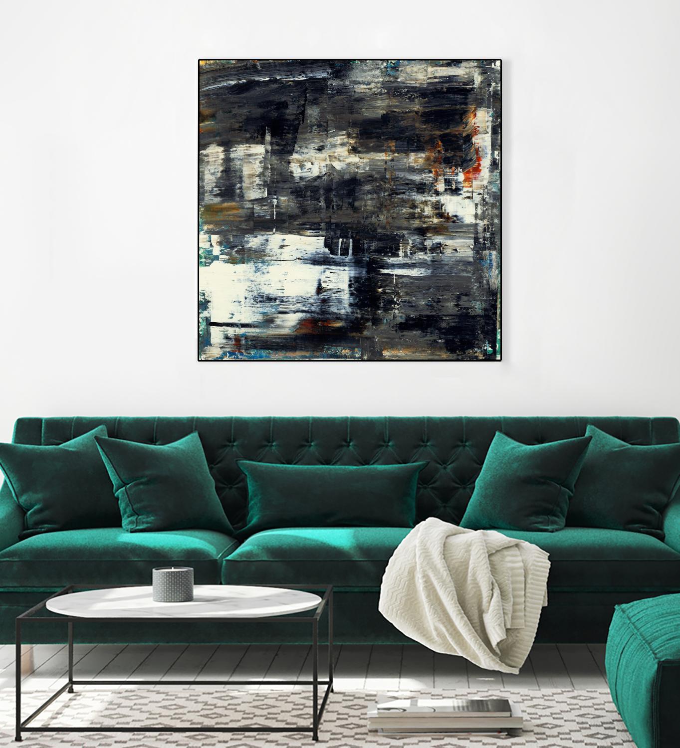 OBJEKT 515 by BRENT FOREMAN on GIANT ART - tan abstract abstract