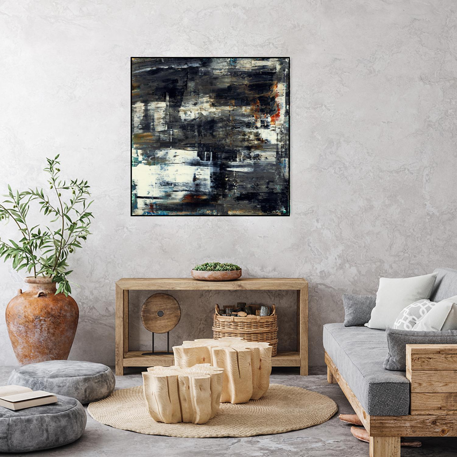 OBJEKT 515 by BRENT FOREMAN on GIANT ART - tan abstract abstract