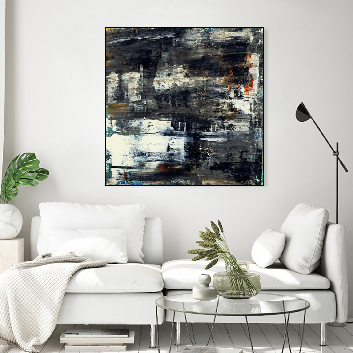 OBJEKT 515 by BRENT FOREMAN on GIANT ART - tan abstract abstract