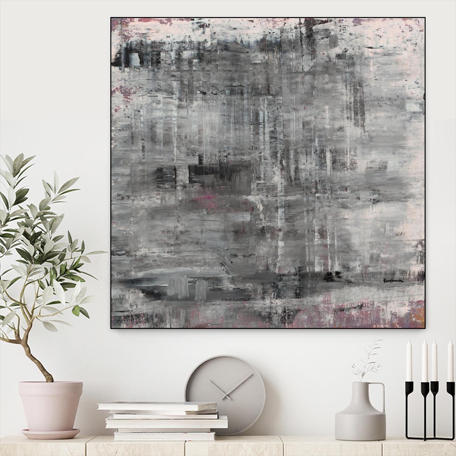 OBJEKT 411 by BRENT FOREMAN on GIANT ART - black abstract abstract