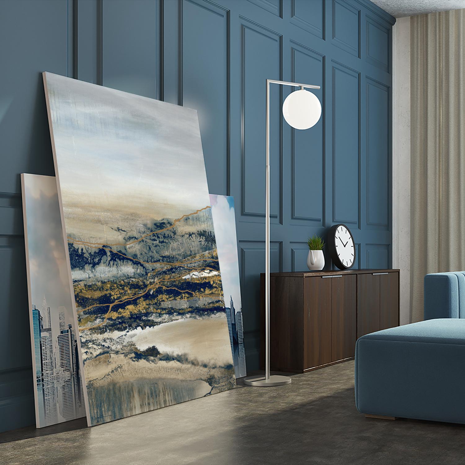 Annual Journey by Ruth Fromstein on GIANT ART - browns abstracted landscapes