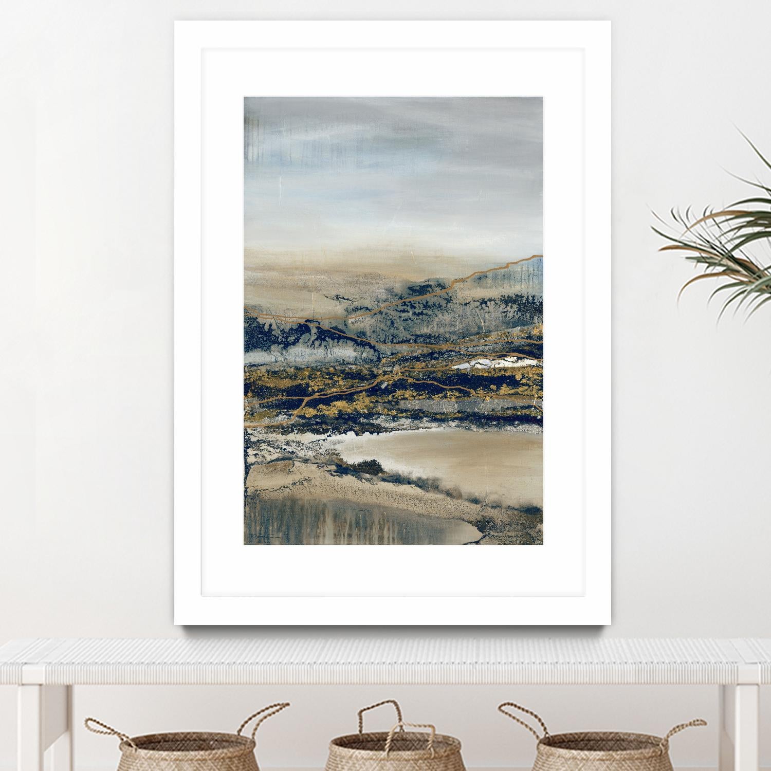 Annual Journey by Ruth Fromstein on GIANT ART - browns abstracted landscapes