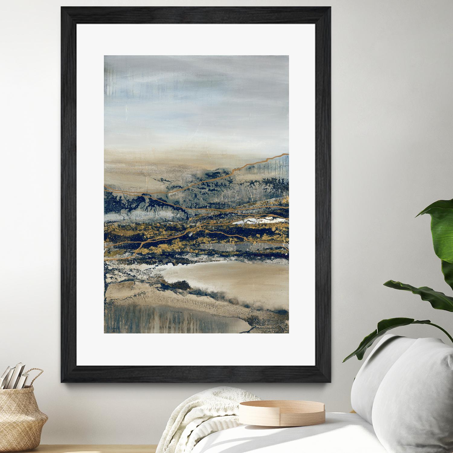 Annual Journey by Ruth Fromstein on GIANT ART - browns abstracted landscapes