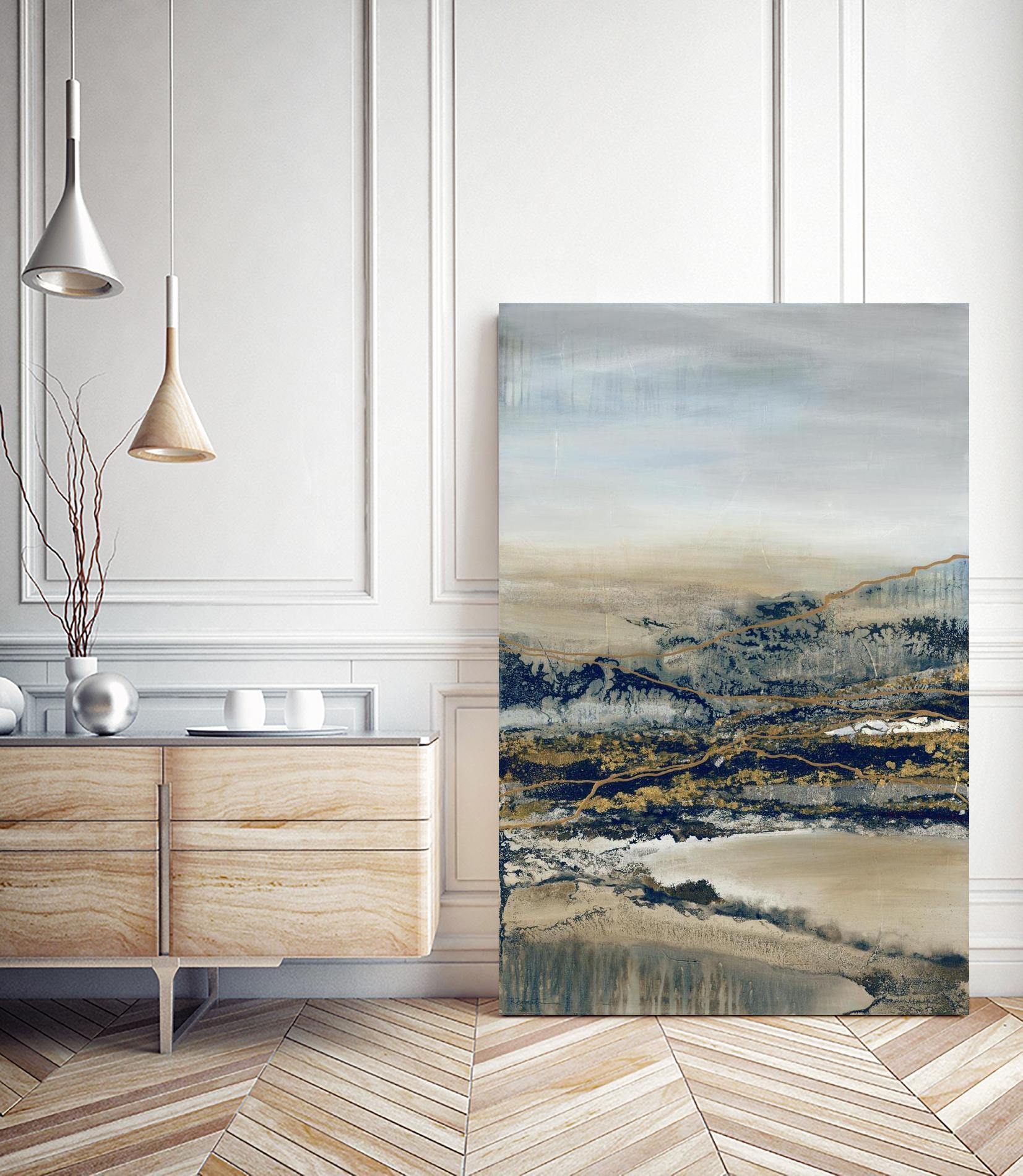 Annual Journey by Ruth Fromstein on GIANT ART - browns abstracted landscapes