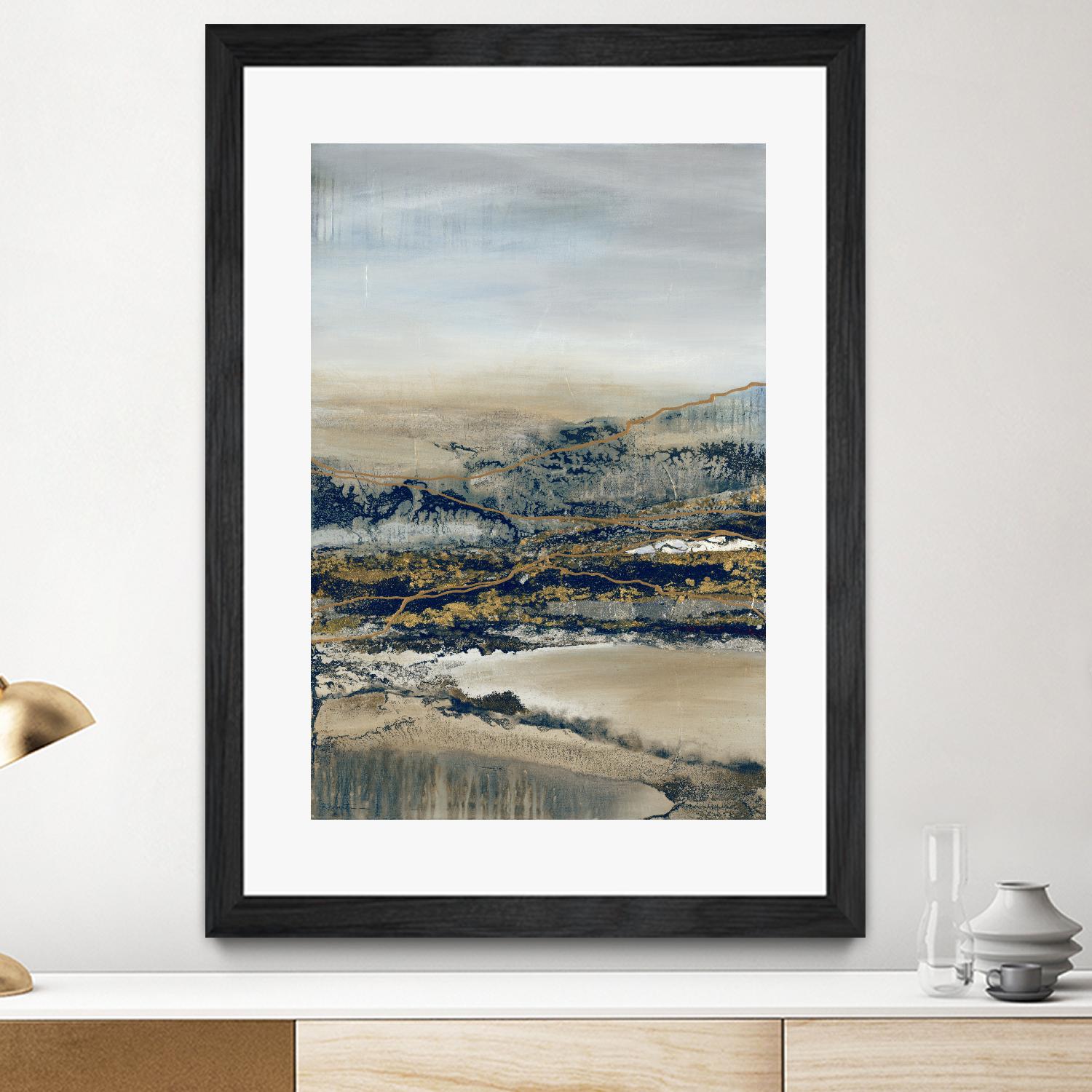 Annual Journey by Ruth Fromstein on GIANT ART - browns abstracted landscapes