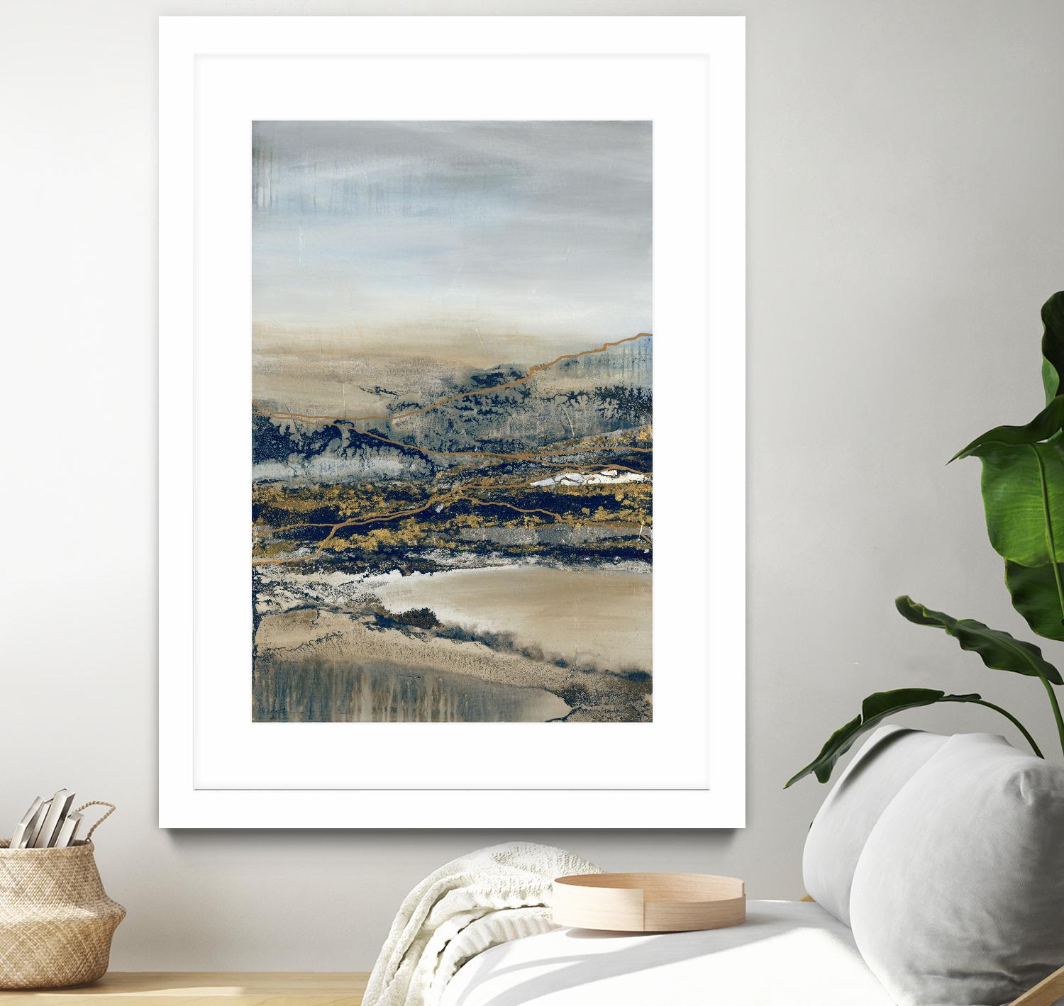 Annual Journey by Ruth Fromstein on GIANT ART - browns abstracted landscapes