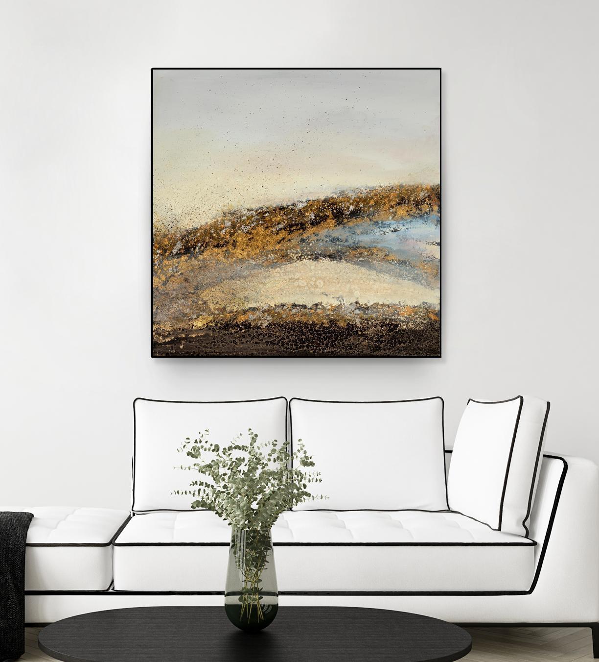 Off Road Adventure by Ruth Fromstein on GIANT ART - metallics abstract landscape abstract landscapes