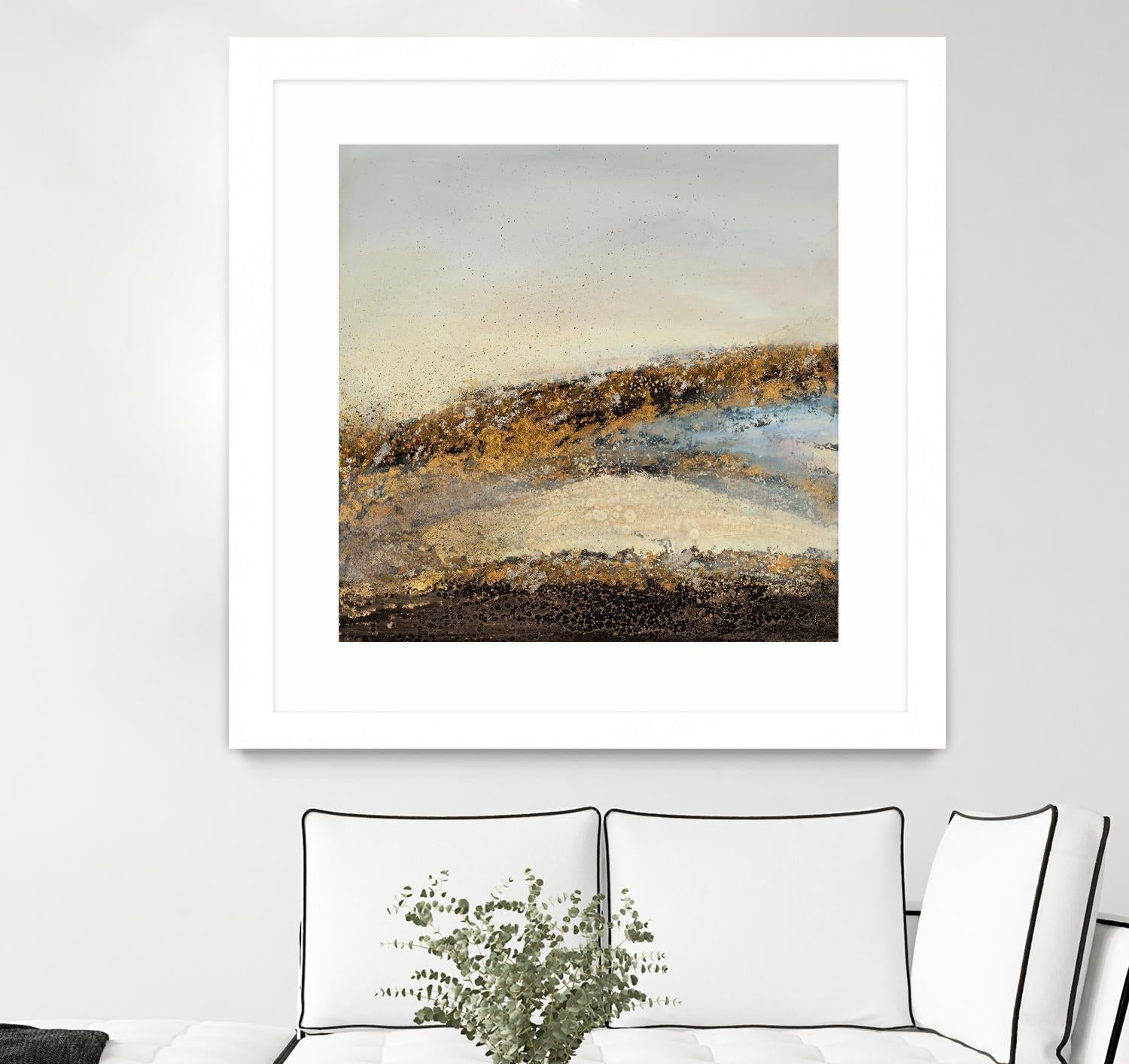 Off Road Adventure by Ruth Fromstein on GIANT ART - metallics abstract landscape abstract landscapes