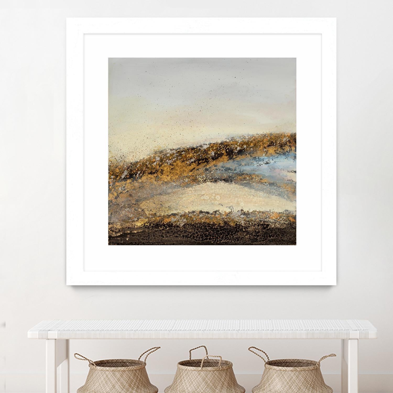 Off Road Adventure by Ruth Fromstein on GIANT ART - metallics abstract landscape abstract landscapes