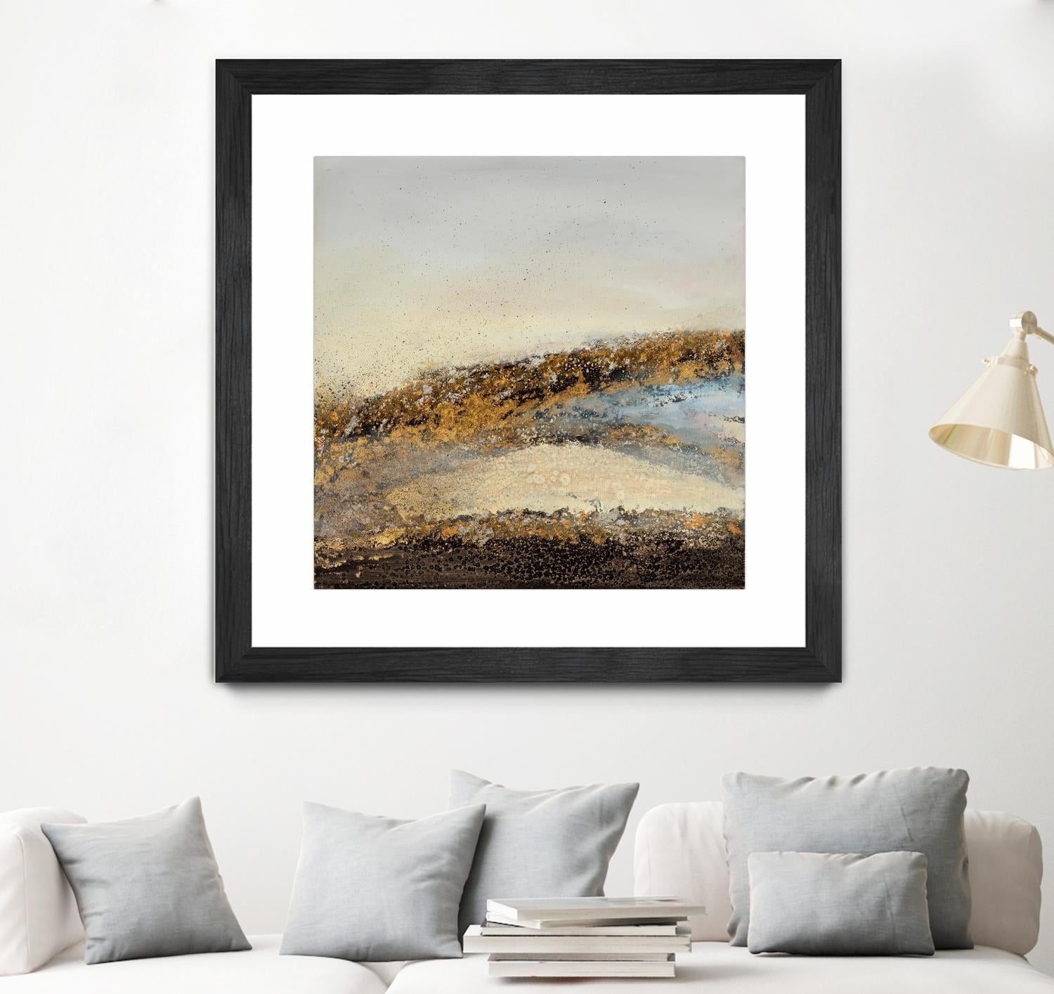 Off Road Adventure by Ruth Fromstein on GIANT ART - metallics abstract landscape abstract landscapes