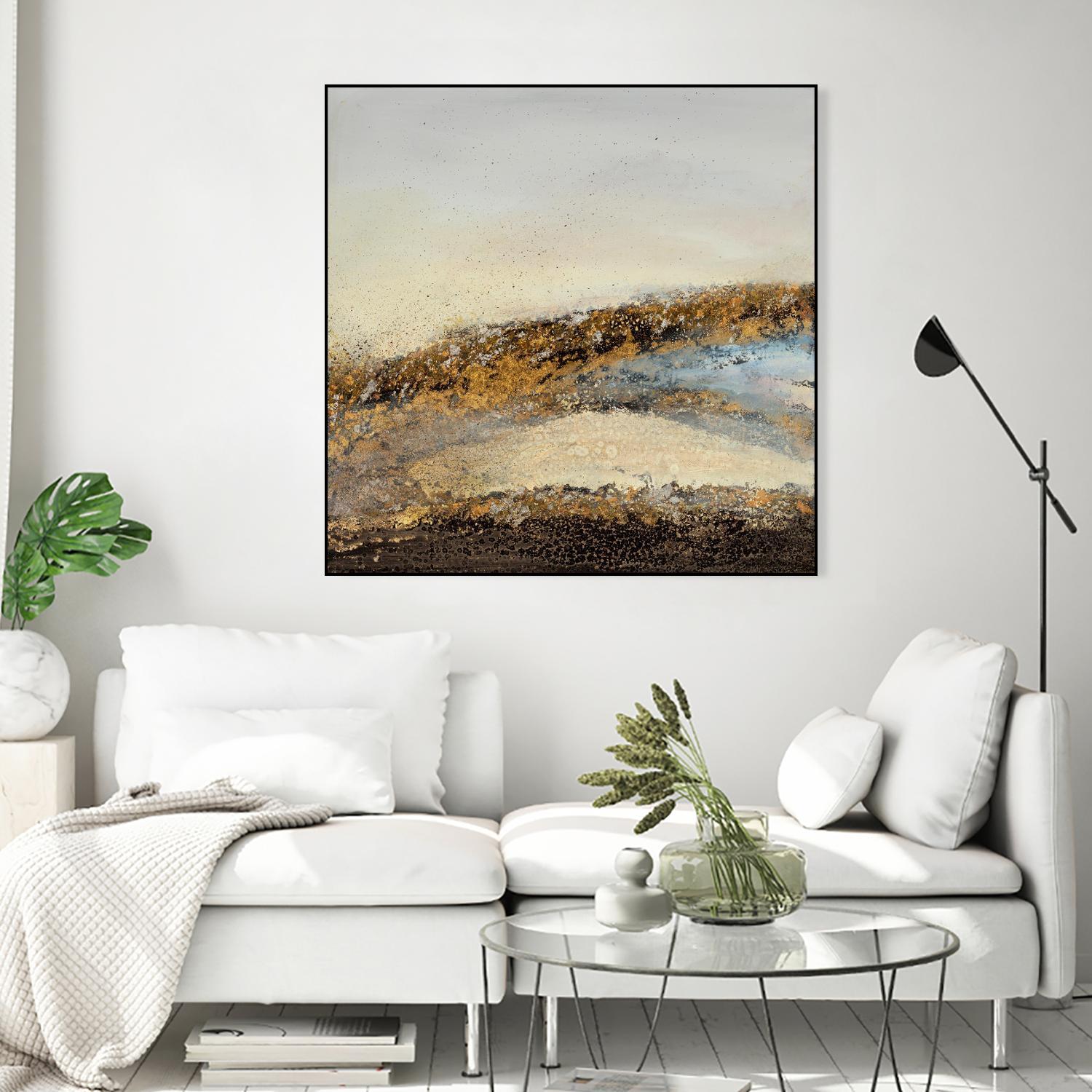 Off Road Adventure by Ruth Fromstein on GIANT ART - metallics abstract landscape abstract landscapes