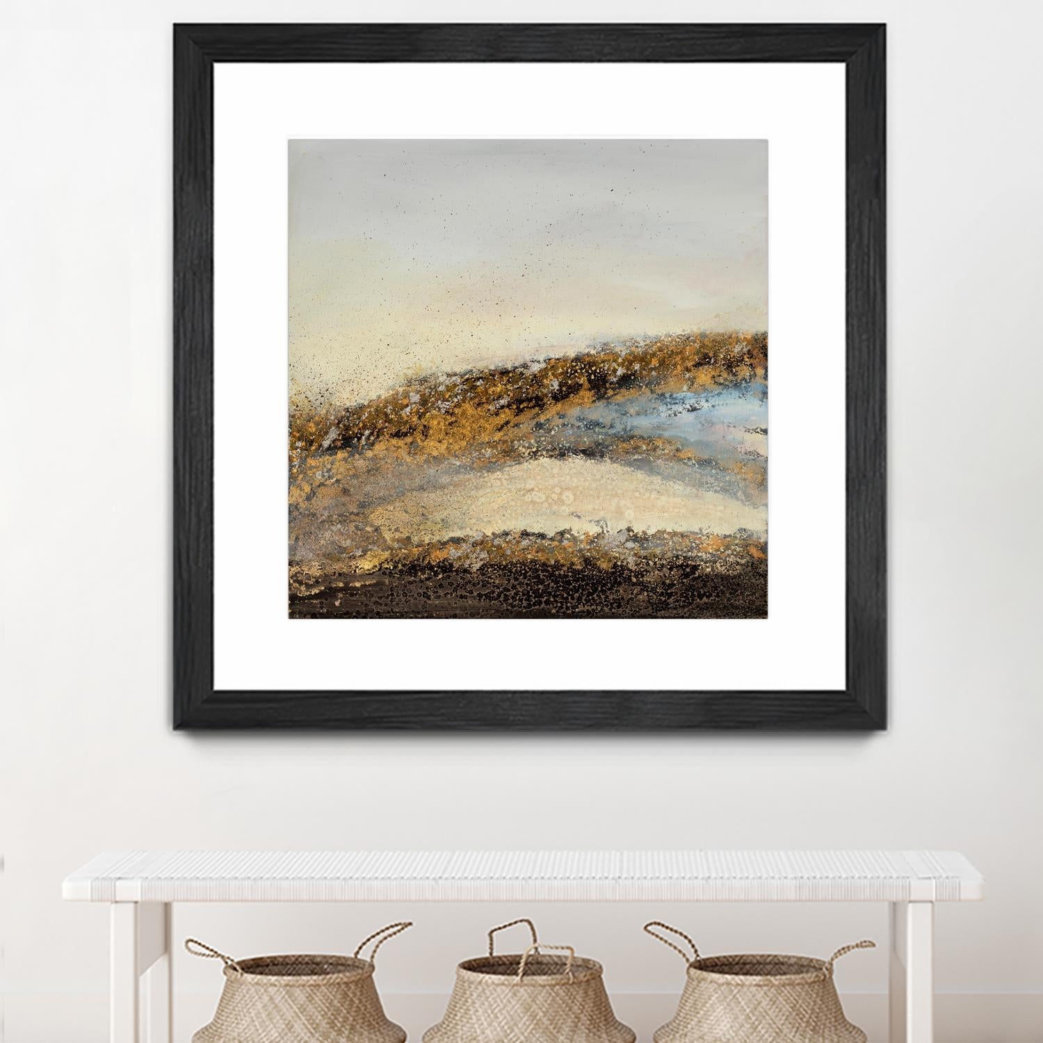 Off Road Adventure by Ruth Fromstein on GIANT ART - metallics abstract landscape abstract landscapes